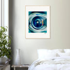 Around and Around Framed print 13x18 cm / 5x7″ White frame 4