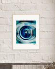 Around and Around Framed print 13x18 cm / 5x7″ White frame 2