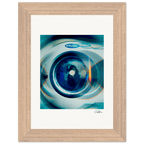 Around and Around Framed print 13x18 cm / 5x7″ Wood frame 5