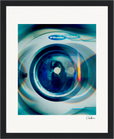 Around and Around Framed print 20x25 cm / 8x10″ Black frame 47