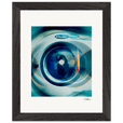 Around and Around Framed print 20x25 cm / 8x10″ Black frame 7