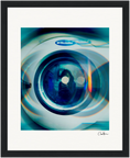 Around and Around Framed print 20x25 cm / 8x10″ Black frame 47