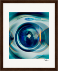 Around and Around Framed print 20x25 cm / 8x10″ Dark wood frame 34