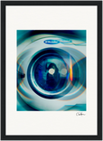 Around and Around Framed print 21x29.7 cm / 8x12" Black frame 48