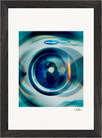 Around and Around Framed print 21x29.7 cm / 8x12" Black frame 19