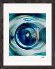 Around and Around Framed print 27x35 cm / 11x14″ Black frame 32