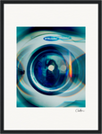 Around and Around Framed print 30x40 cm / 12x16″ Black frame 50