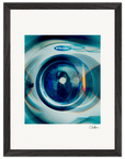 Around and Around Framed print 30x40 cm / 12x16″ Black frame 11