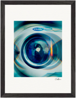 Around and Around Framed print 13x18 cm / 5x7″ White frame 76
