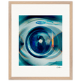 Around and Around Framed print 40x50 cm / 16x20″ Wood frame 17