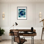 Around and Around Framed print A1 (59.4 x 84.1 cm) Wood frame 84