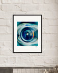 Around and Around Framed print A1 (59.4 x 84.1 cm) Wood frame 85