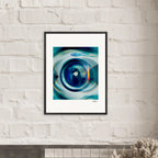 Around and Around Framed print A1 (59.4 x 84.1 cm) Wood frame 85