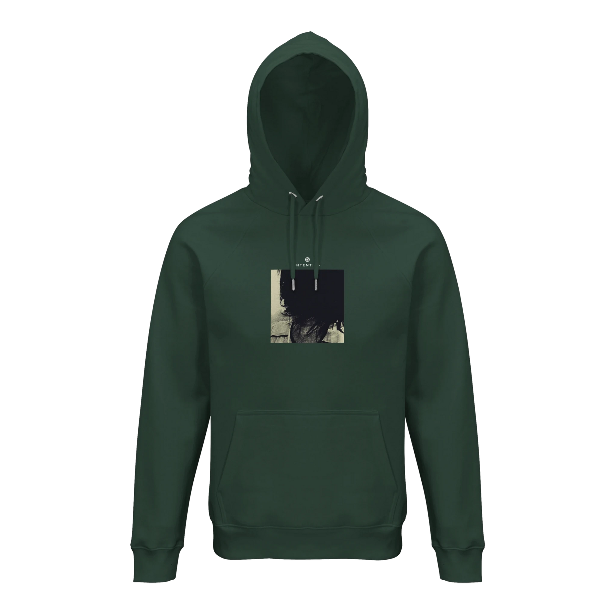 Balance Shadow of Self“ Hoodie Bottle Green , 9