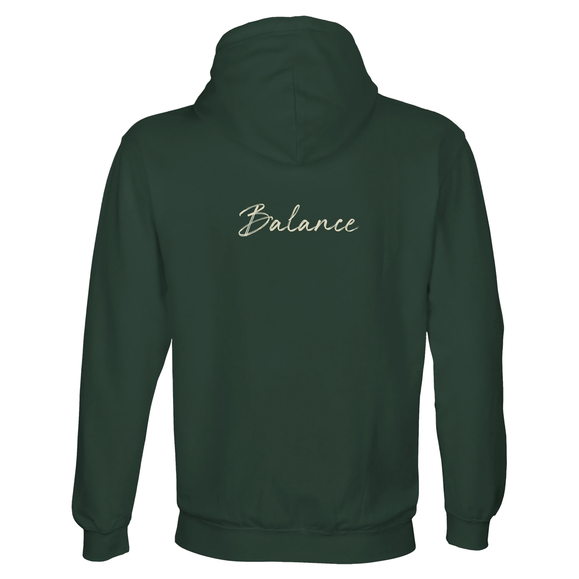 Balance - "Shadow of Self" Hoodie Bottle Green XS 15