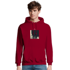 Balance - "Shadow of Self" Hoodie Burgundy XS 3