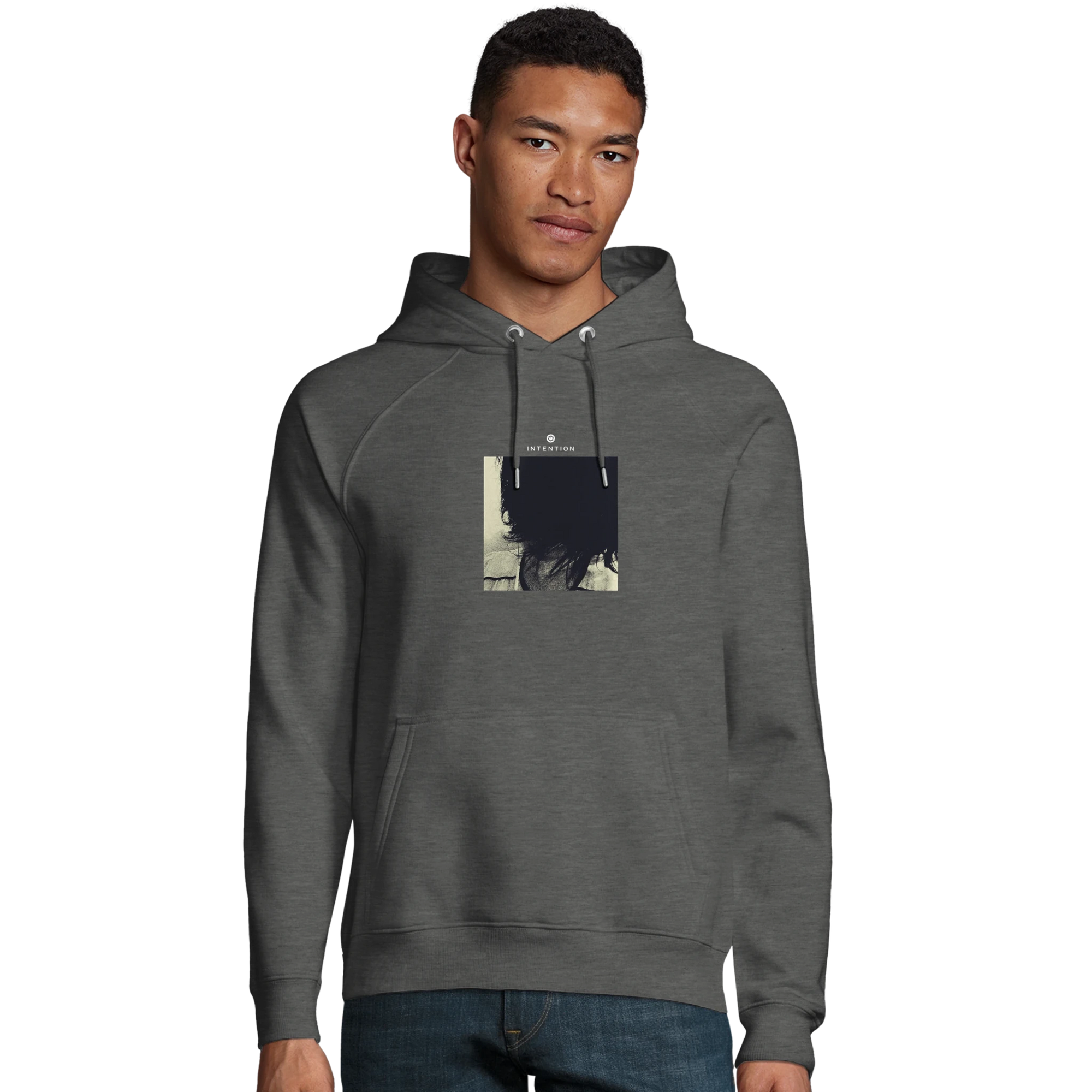 Balance Shadow of Self Hoodie charcoal melange 21