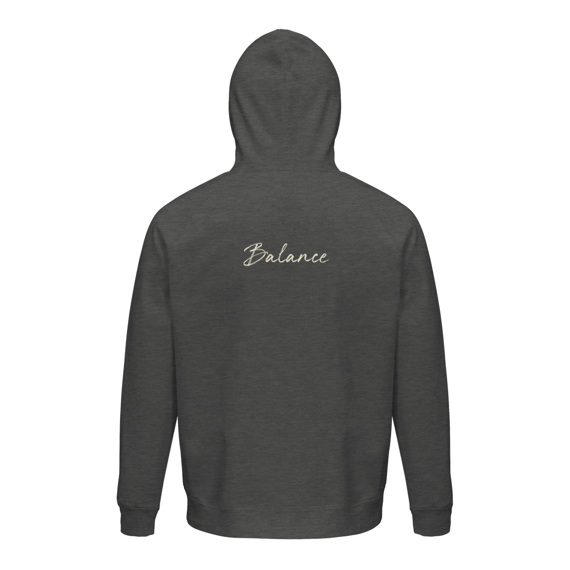 Balance Shadow of Self Hoodie charcoal melange 20