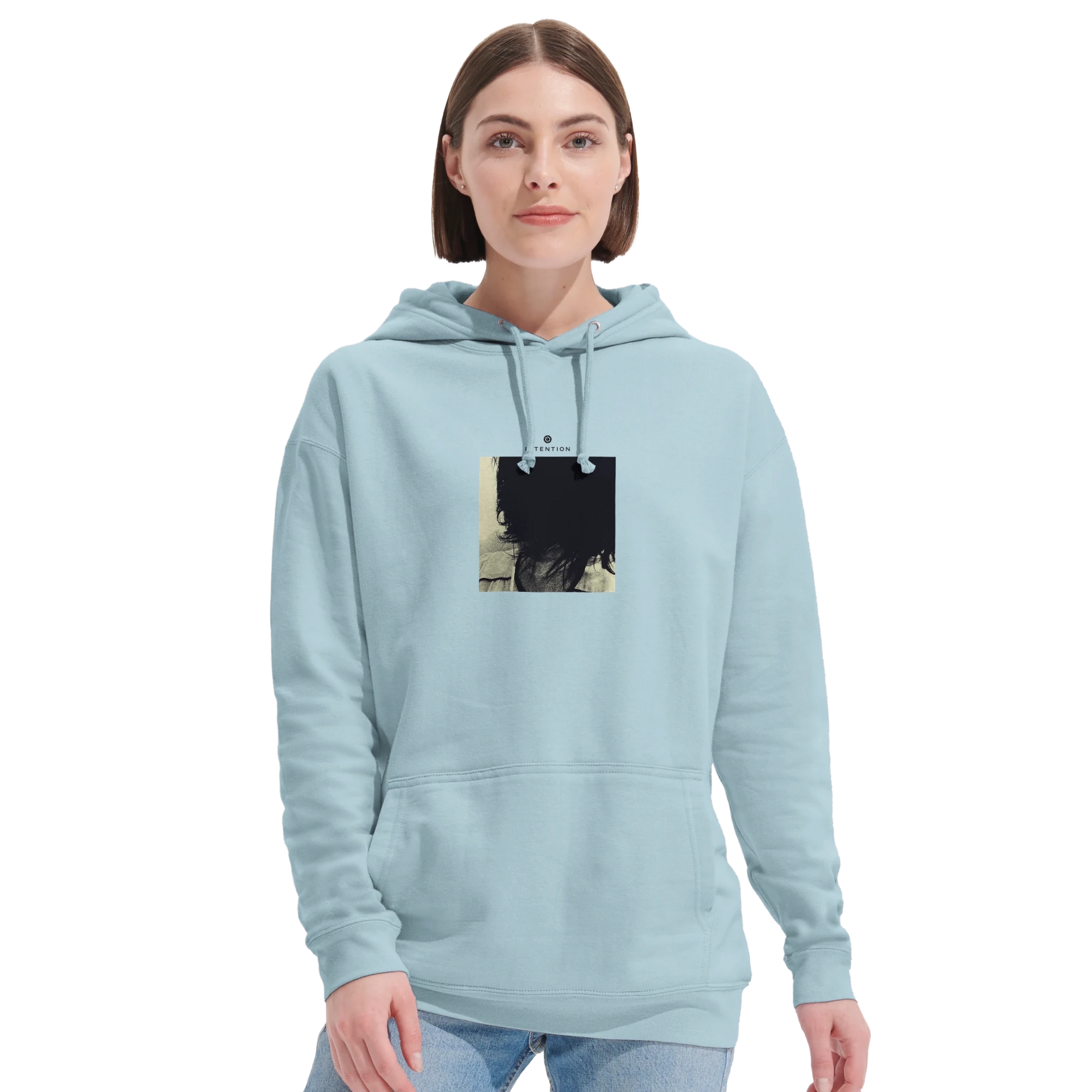 Balance - "Shadow of Self" Hoodie creamy blue XS 33