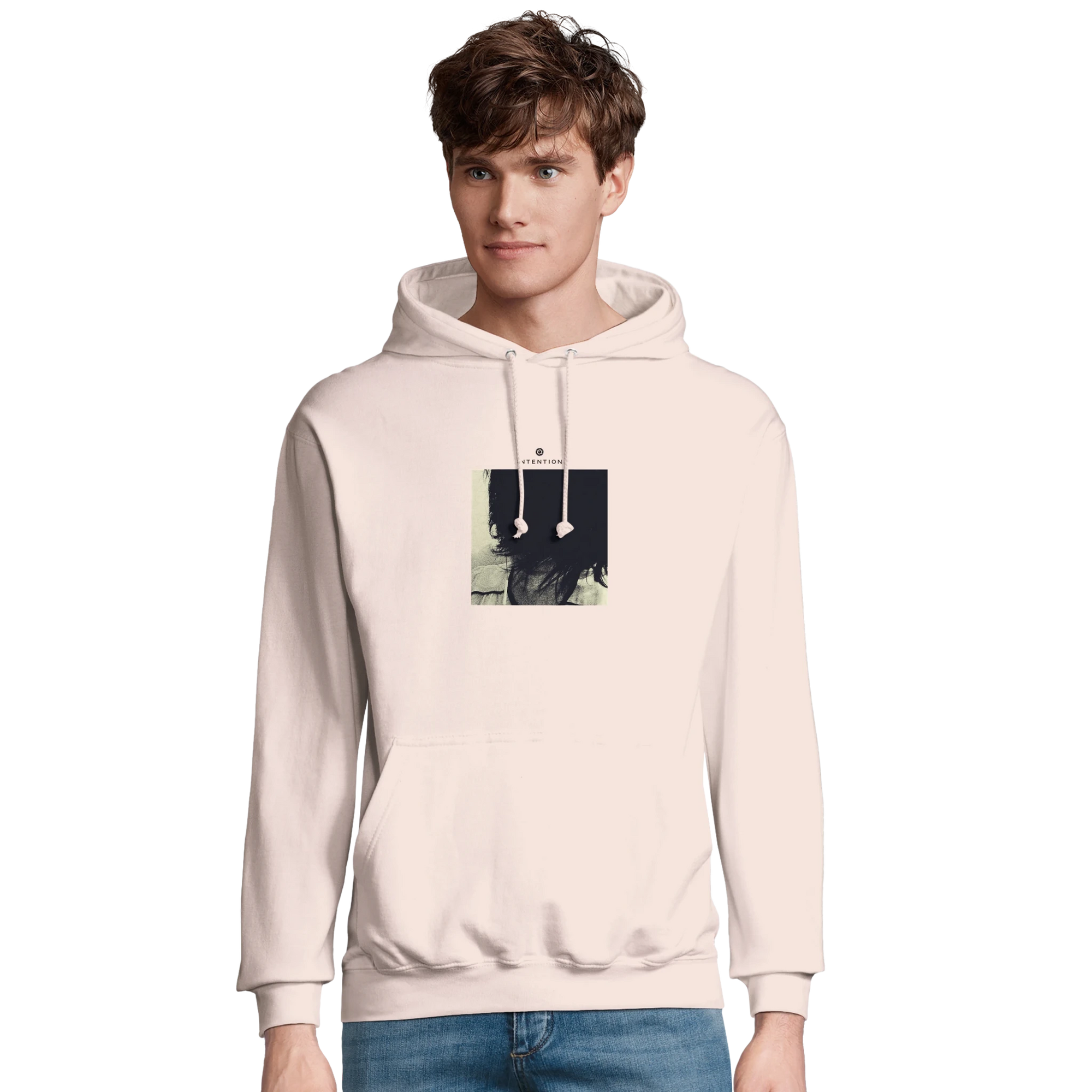 Balance - "Shadow of Self" Hoodie creamy pink XS 41