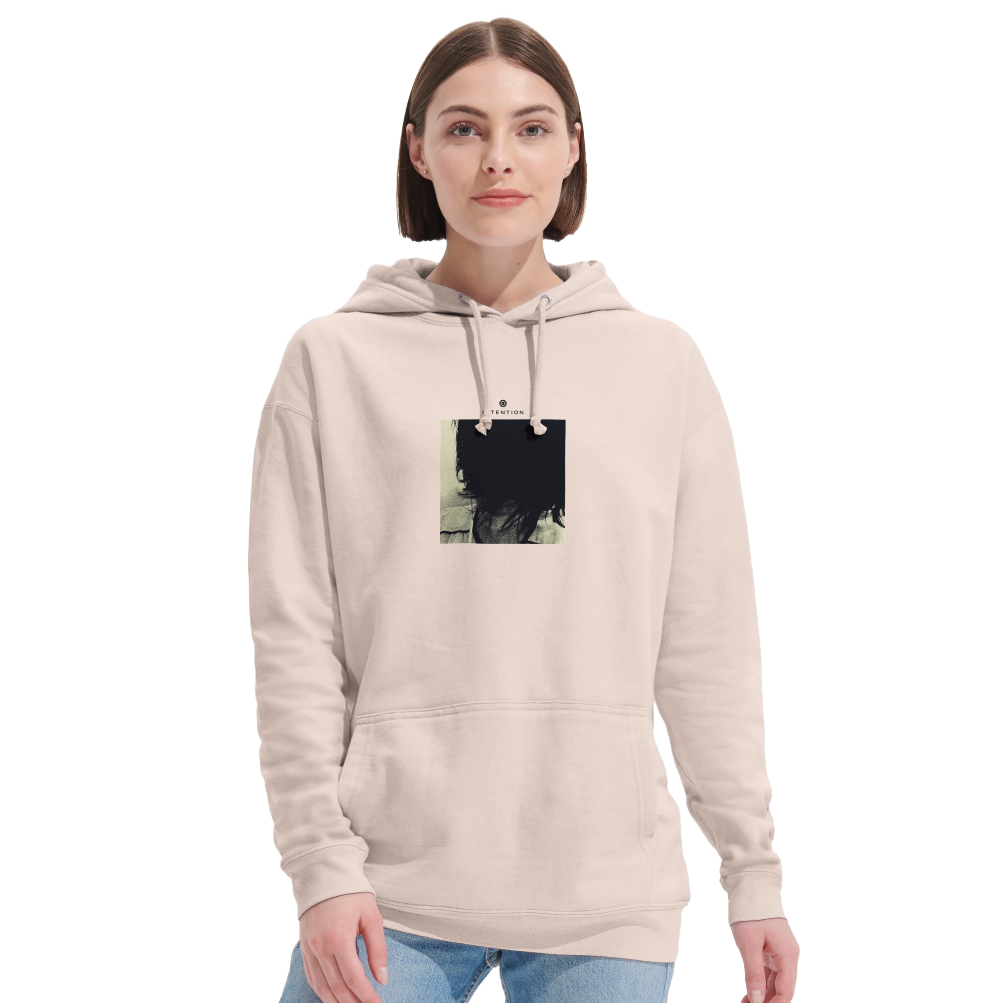 Balance - "Shadow of Self" Hoodie creamy pink XS 43