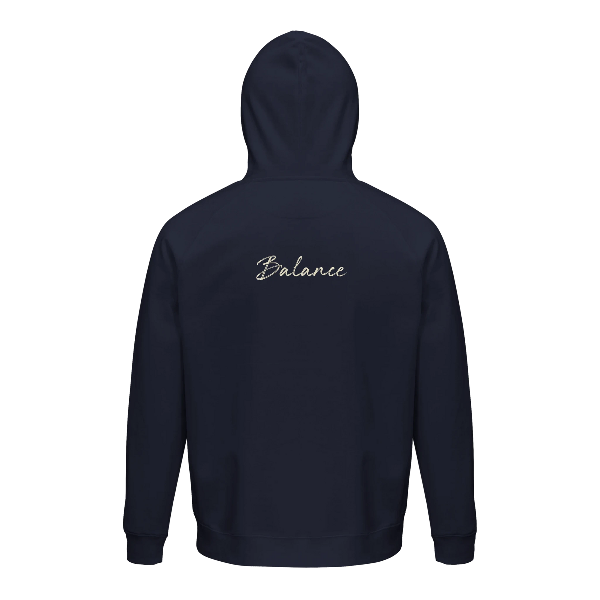 Balance Shadow of Self“ Hoodie French Navy , 25