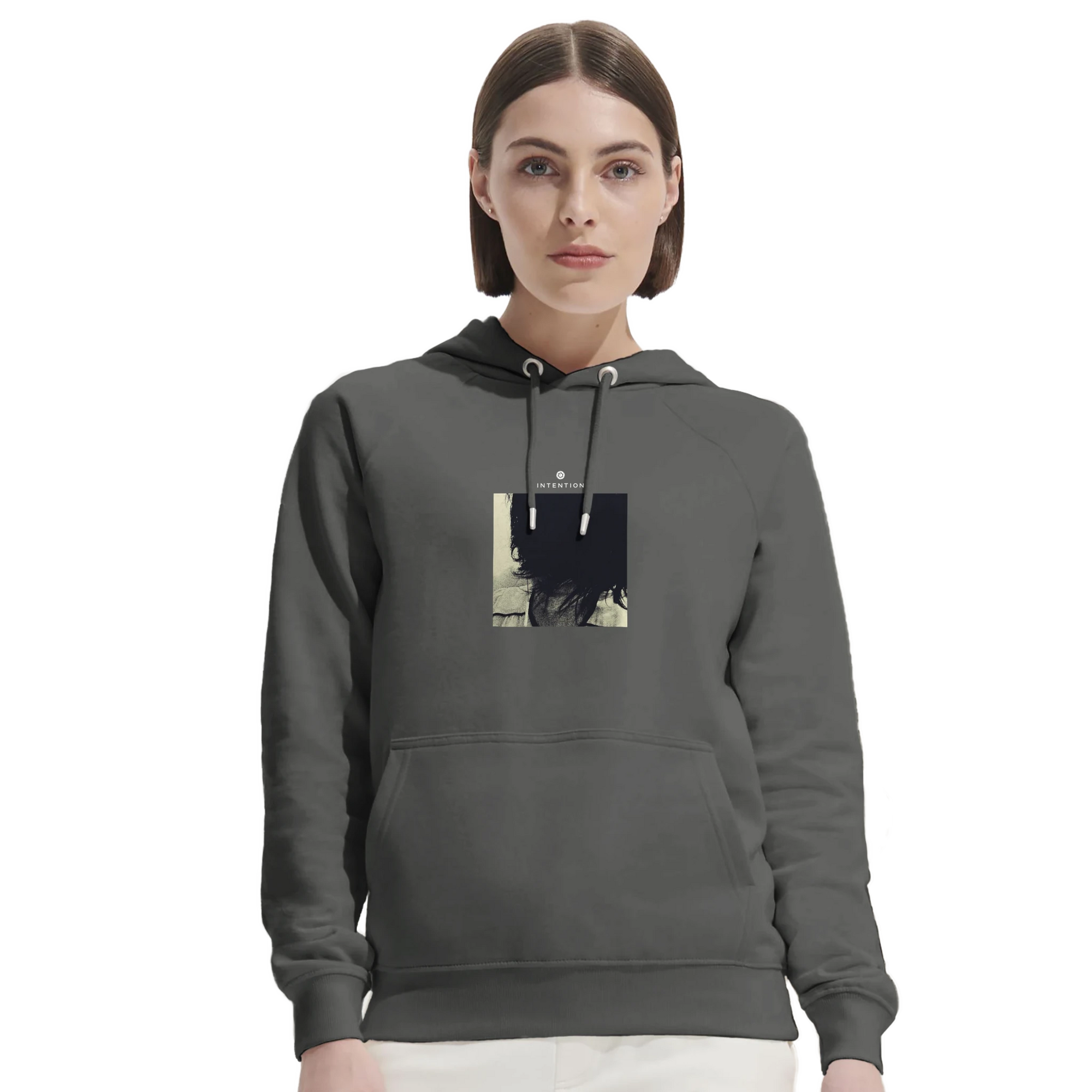 Balance Shadow of Self“ Hoodie French Navy , 33