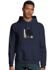 Balance Shadow of Self“ Hoodie French Navy , 27