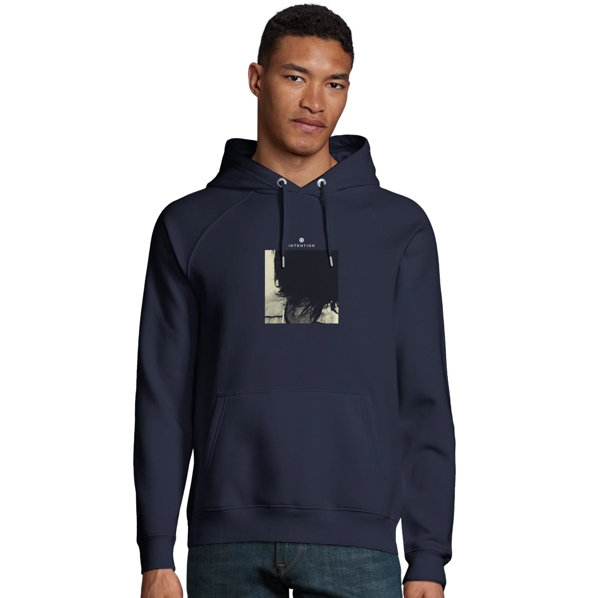 Balance Shadow of Self“ Hoodie French Navy , 27