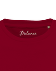 Balance - "Shadow of Self" T-shirt Burgundy 2