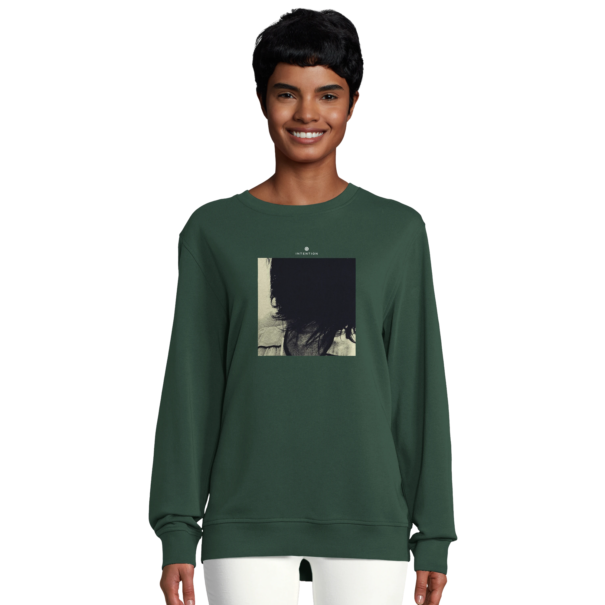 Balance - "Shadow of Self" Sweatshirt Bottle Green 5