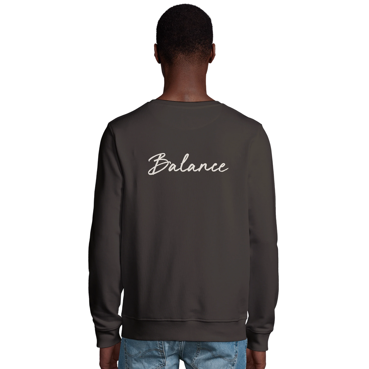 Balance - "Shadow of Self" Sweatshirt deep charcoal grey 4