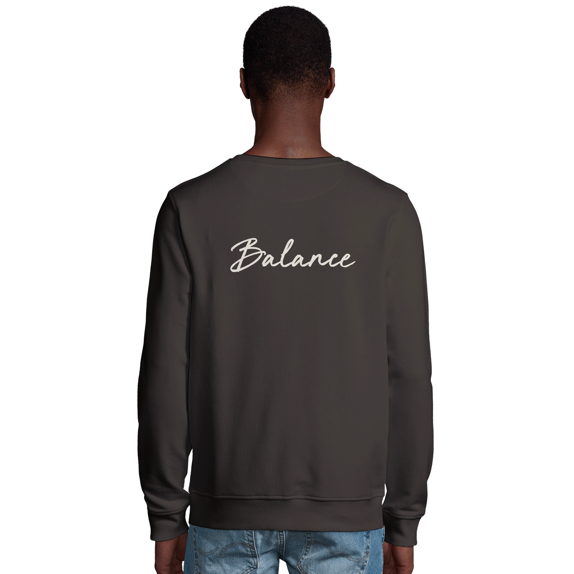 Balance - "Shadow of Self" Sweatshirt deep charcoal grey 4