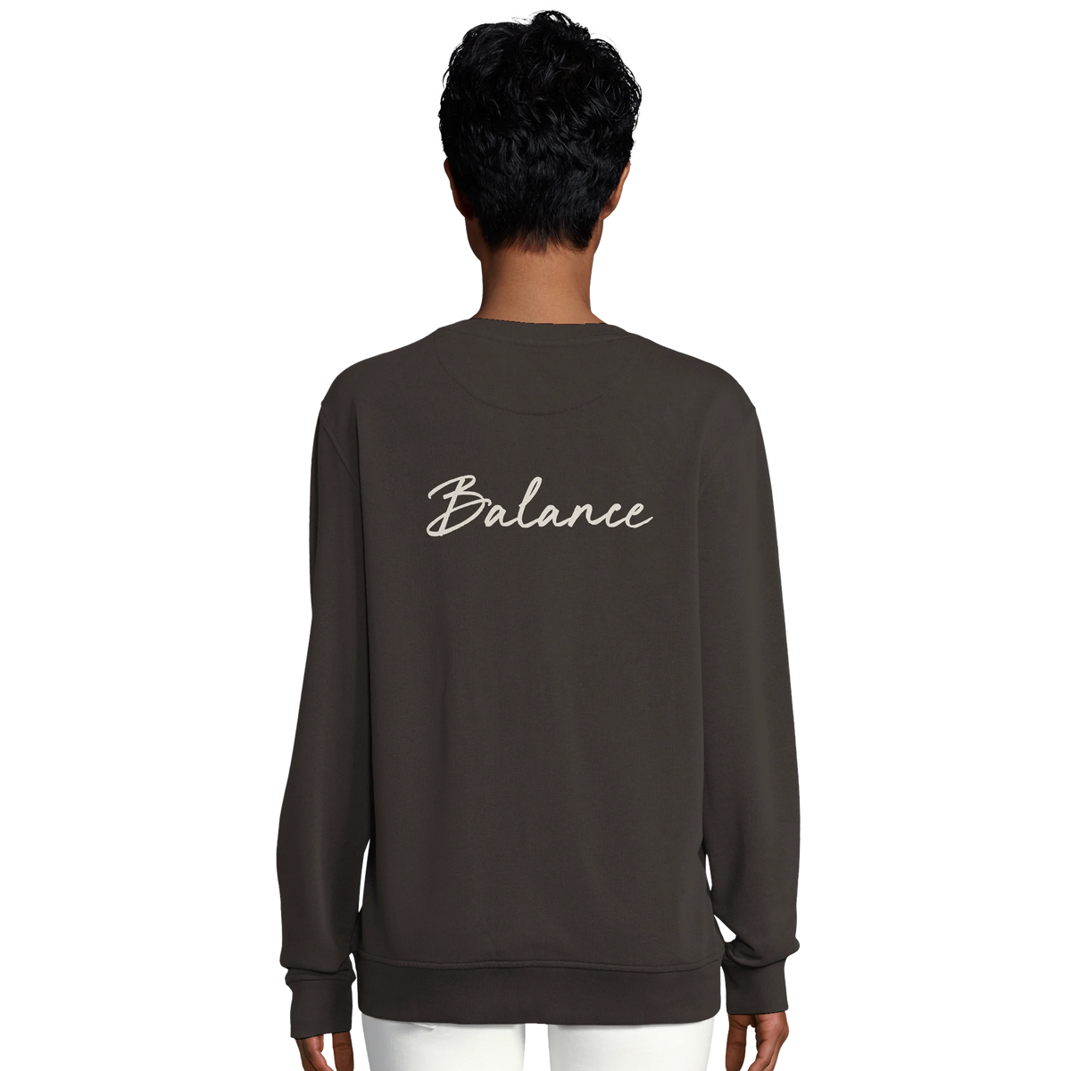 Balance - "Shadow of Self" Sweatshirt deep charcoal grey 6