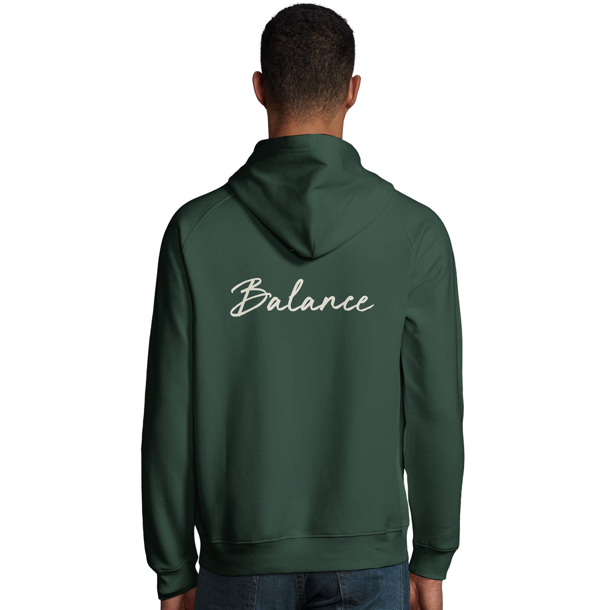 Balance - "Shadow of Self" Hoodie Bottle Green 4