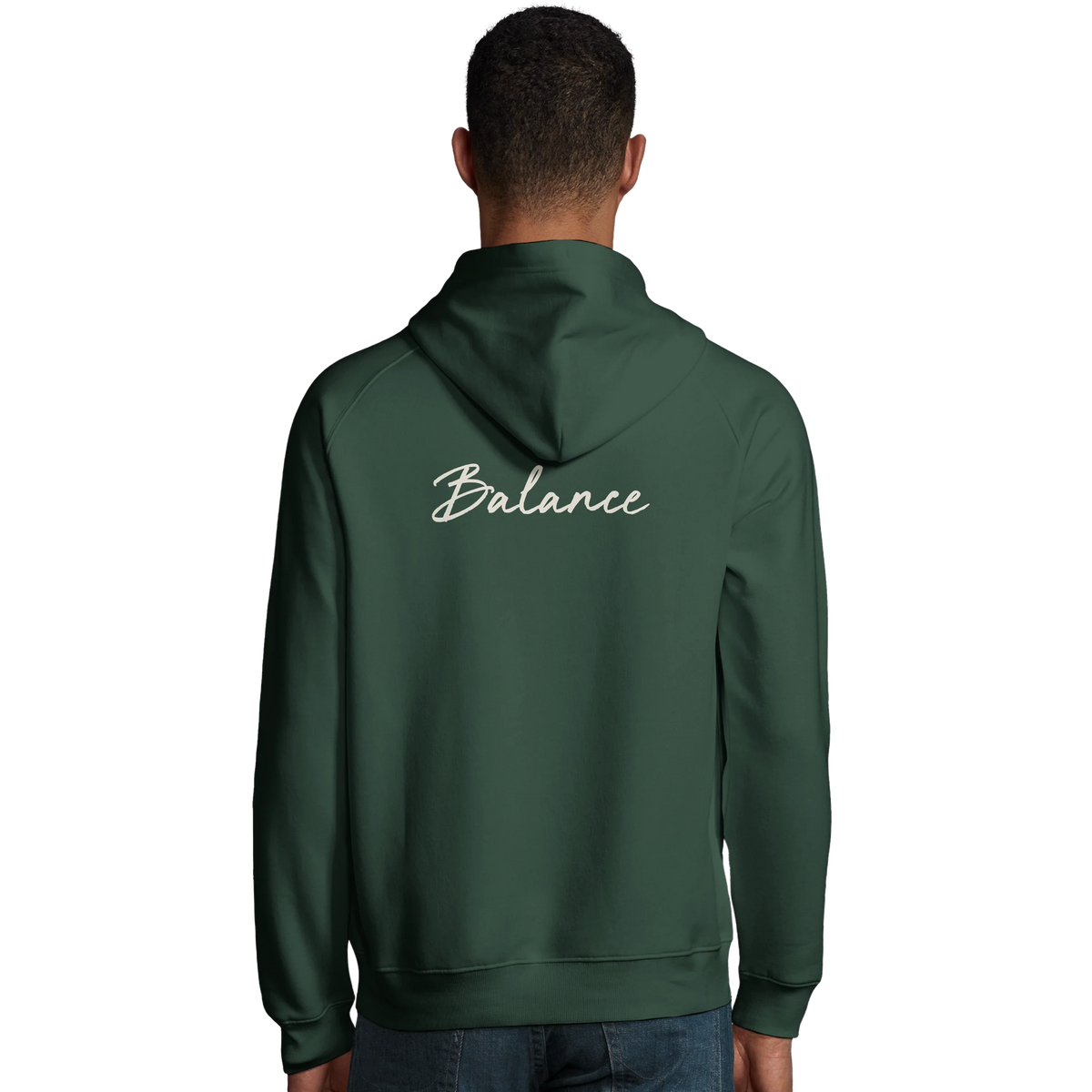 Balance - "Shadow of Self" Hoodie Bottle Green 4