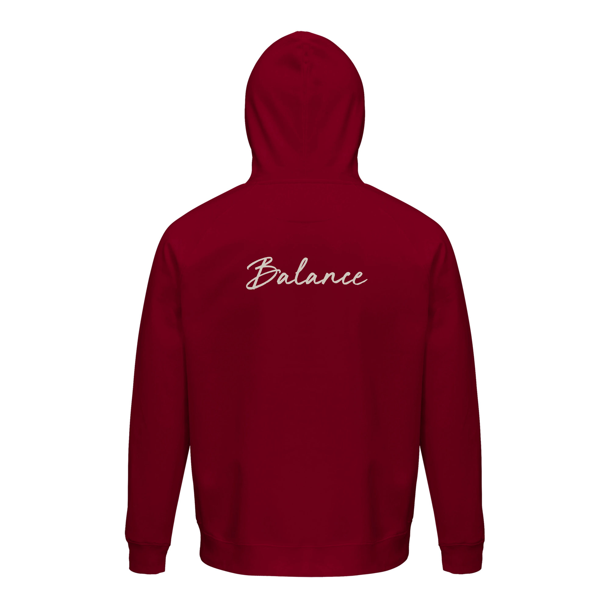 Balance - "Shadow of Self" Hoodie Burgundy 2
