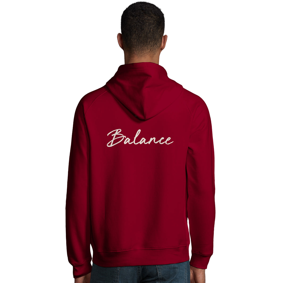 Balance - "Shadow of Self" Hoodie Burgundy 4