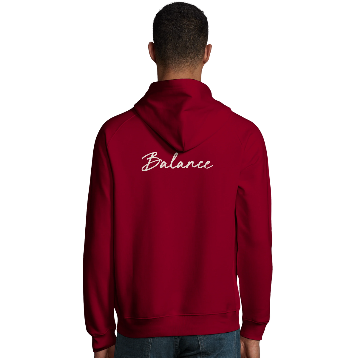Balance - "Shadow of Self" Hoodie Burgundy 4