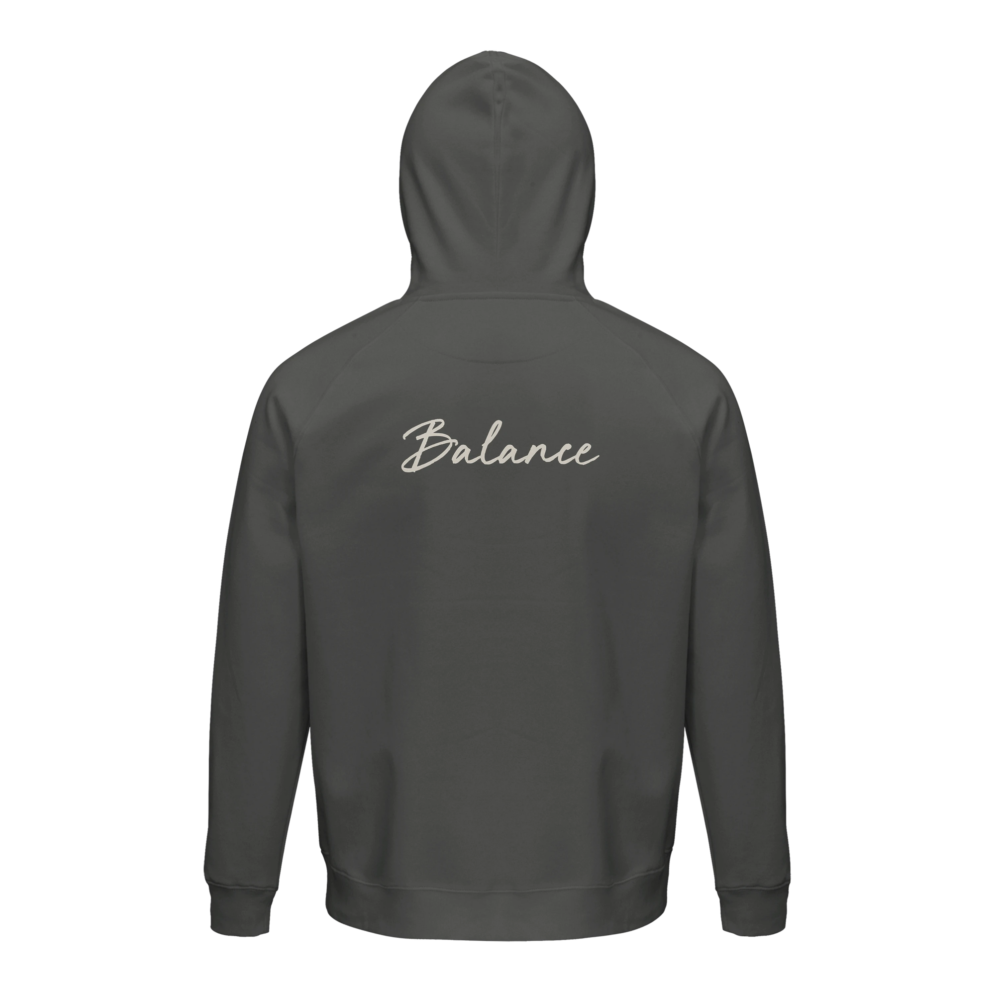 Balance - "Shadow of Self" Hoodie charcoal melange 2