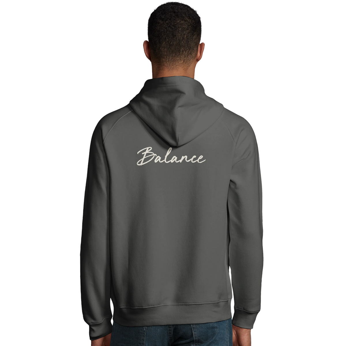 Balance - "Shadow of Self" Hoodie charcoal melange 4
