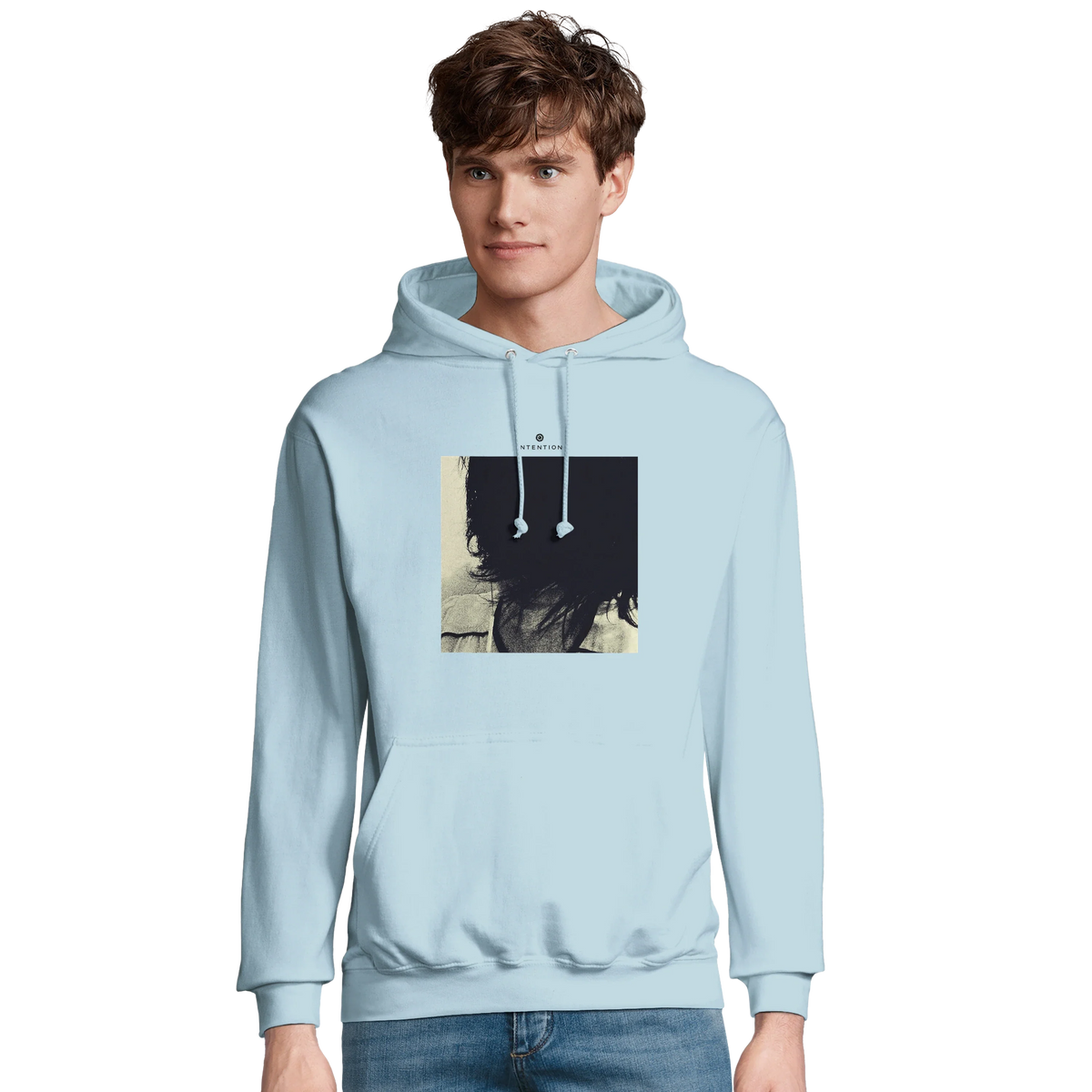 Balance - "Shadow of Self" Hoodie creamy blue 3