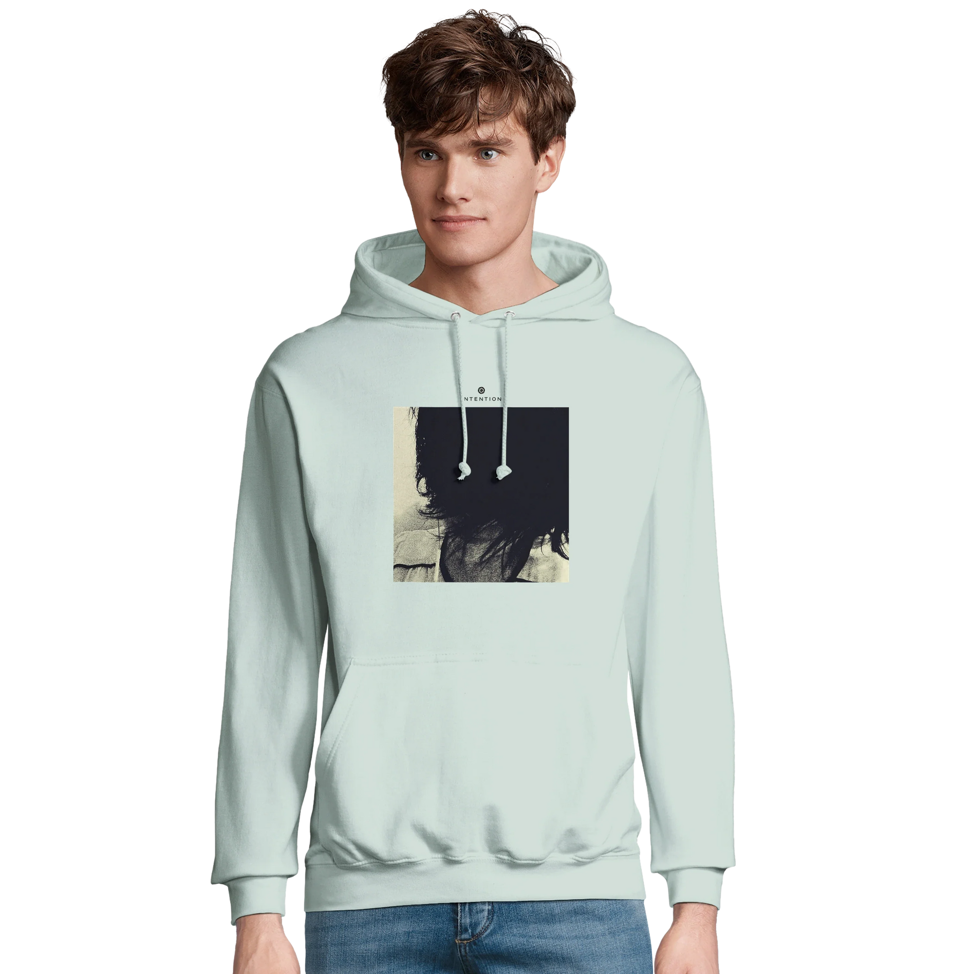 Balance - "Shadow of Self" Hoodie creamy green 3