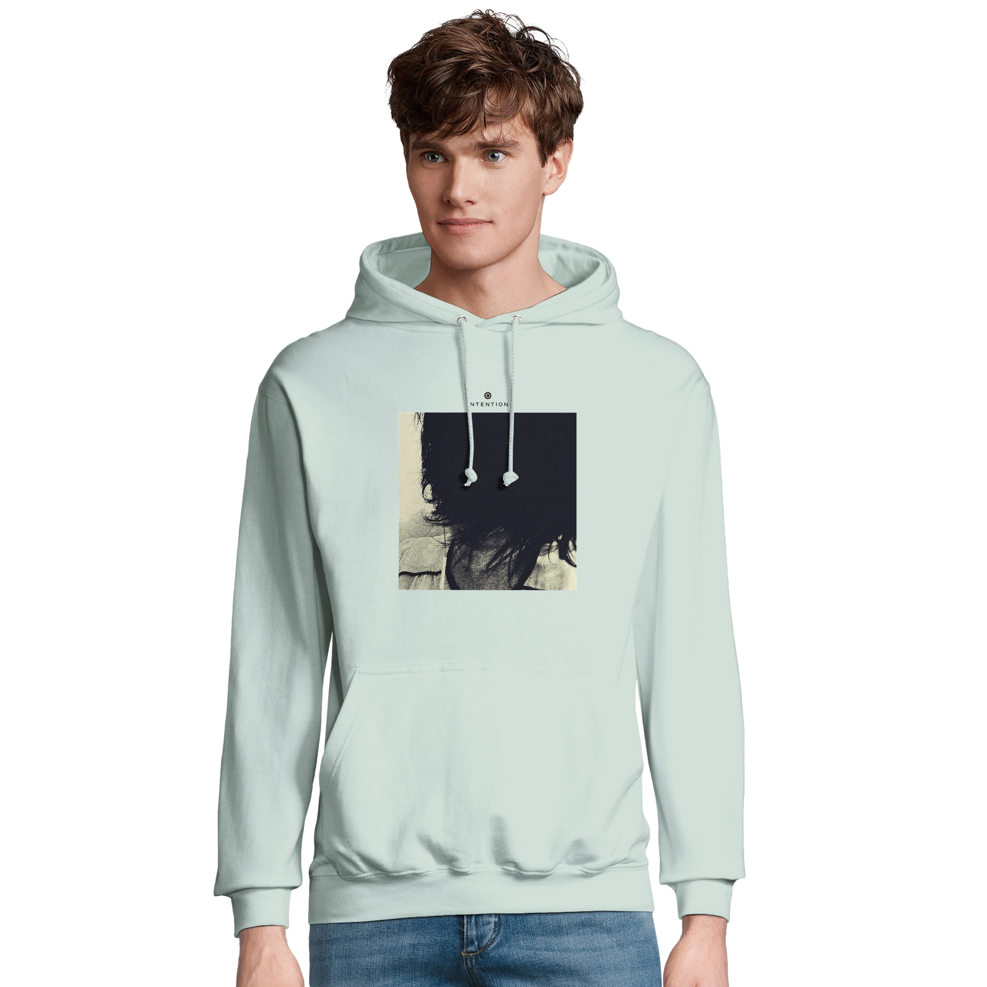Balance - "Shadow of Self" Hoodie creamy green 3