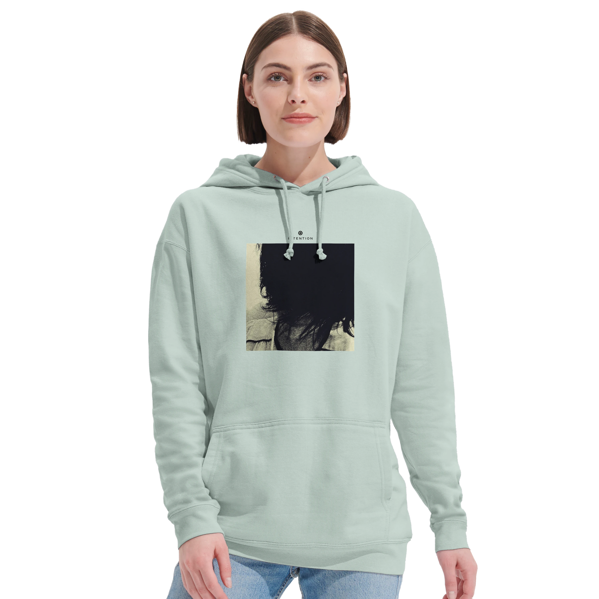 Balance - "Shadow of Self" Hoodie creamy green 5