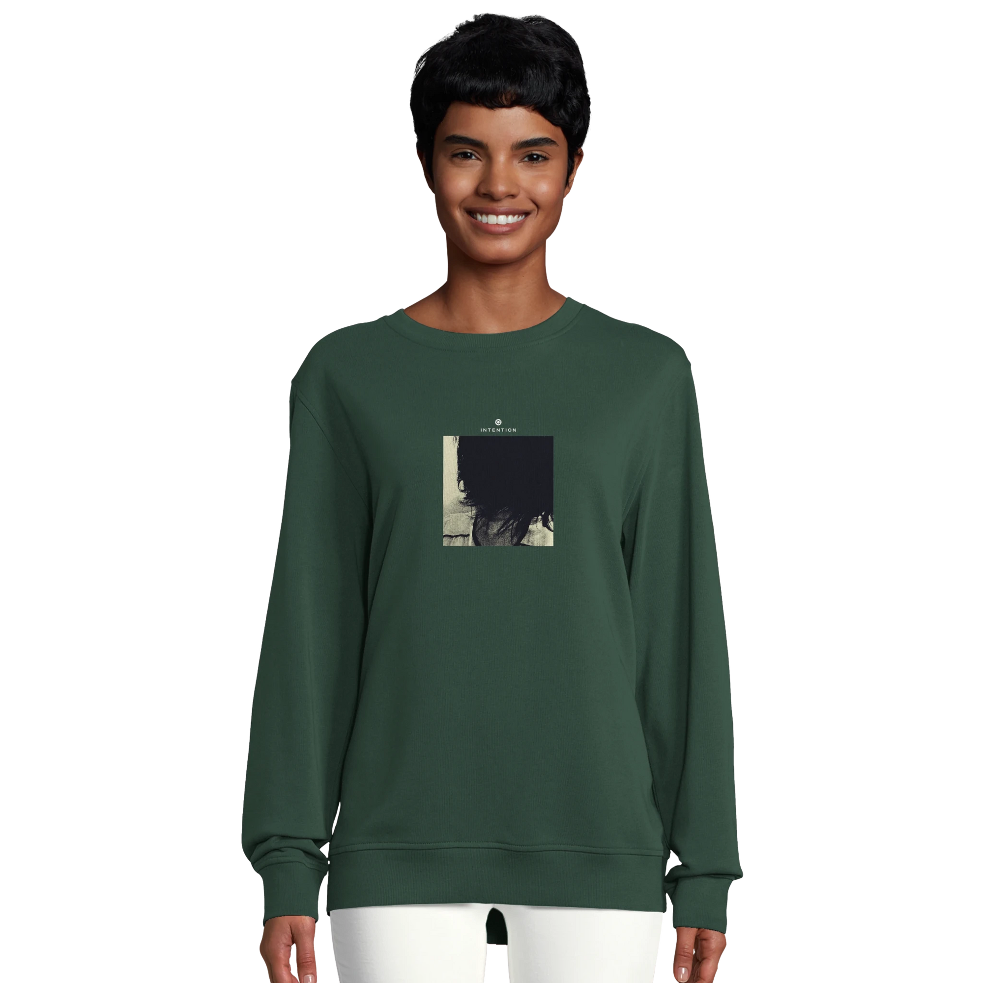 Balance - "Shadow of Self" Sweatshirt Bottle Green XS 14
