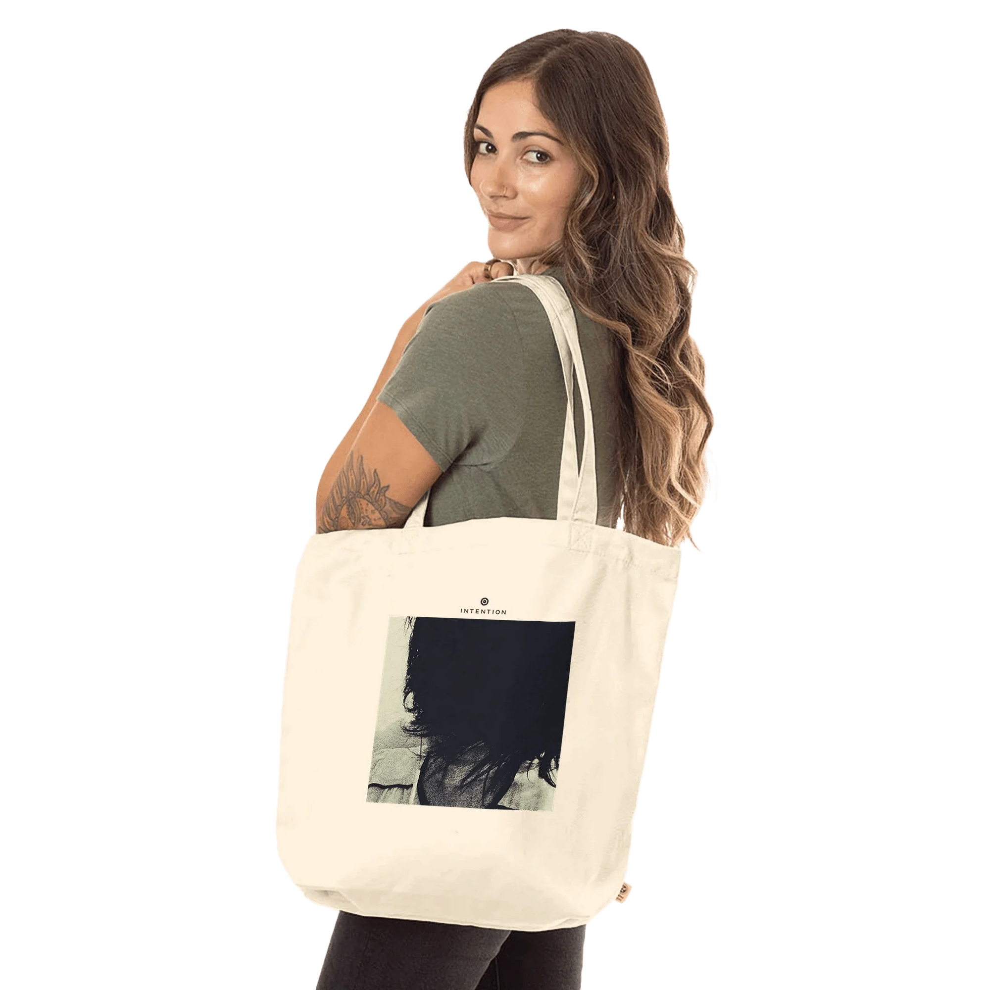 Balance - "Shadow Of Self" Tote Bag Natural 4