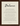Balance Word of Intention Framed print 13x18 cm / 5x7″ Dark wood frame Linen paper