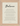 Balance Word of Intention Framed print 13x18 cm / 5x7″ Wood frame Linen paper