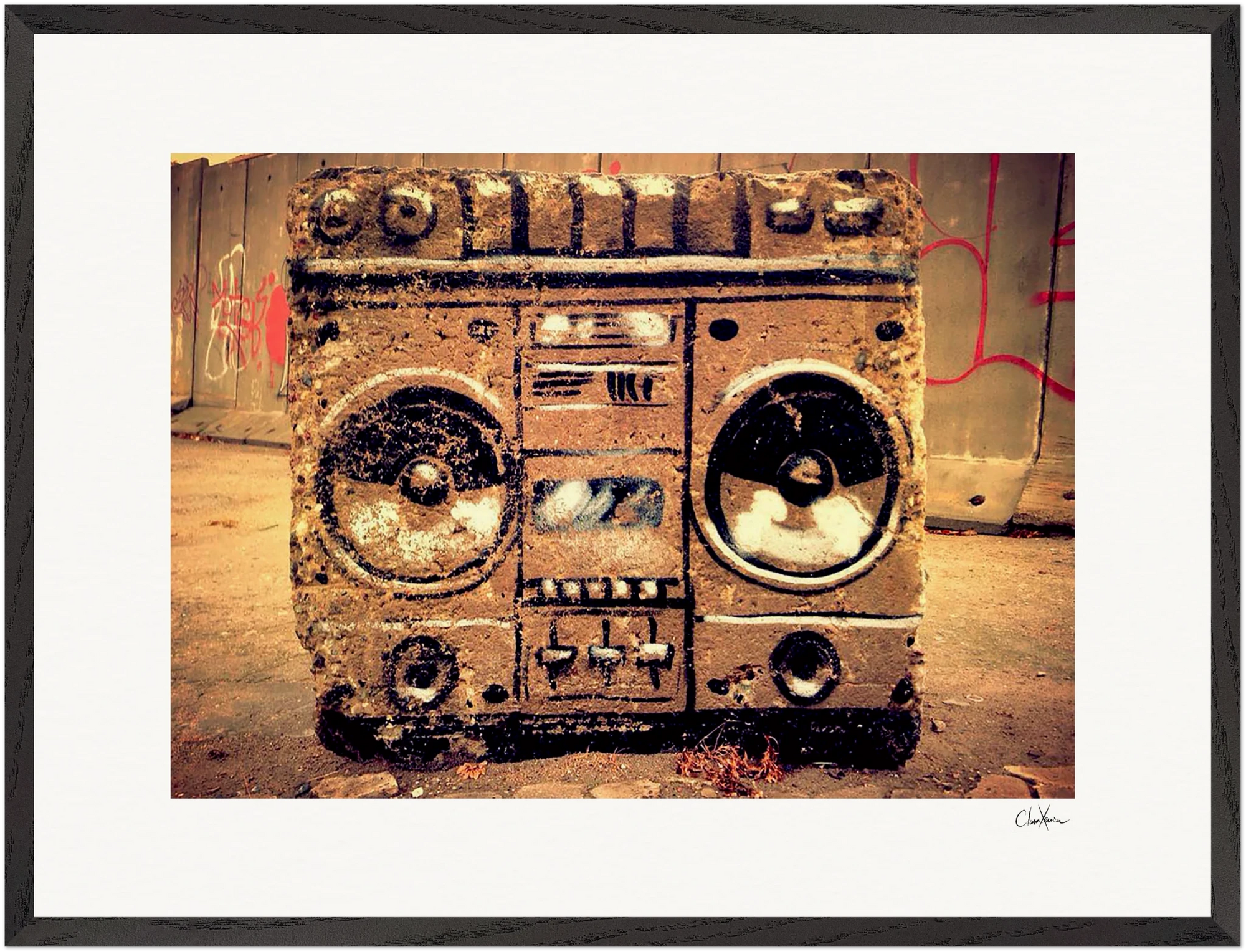 Framed print "Blast Off "Framed print cm / 5x7″ White frame